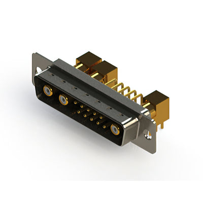 629-13W3240-5T1 by EDAC Inc. - CONNECTOR D-SUB PLUG 13POS R/A SLDR