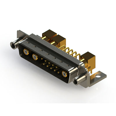 629-13W3240-5TE by EDAC Inc. - CONNECTOR D-SUB PLUG 13POS R/A SLDR
