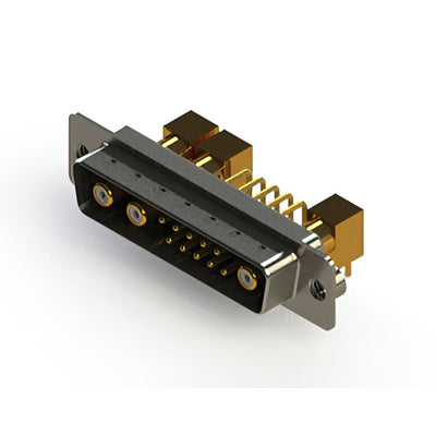 629-13W3240-7TA by EDAC Inc. - CONNECTOR D-SUB PLUG 13POS R/A SLDR