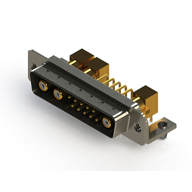 629-13W3640-5NB by EDAC Inc. - CONNECTOR D-SUB PLUG 13POS R/A SLDR