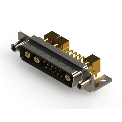 629-13W3640-7NE by EDAC Inc. - CONNECTOR D-SUB PLUG 13POS R/A SLDR