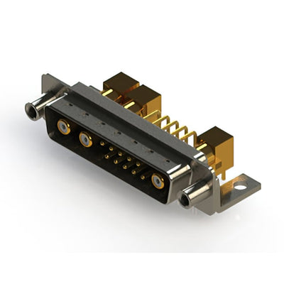629-13W3640-7T6 by EDAC Inc. - CONNECTOR D-SUB PLUG 13POS R/A SLDR