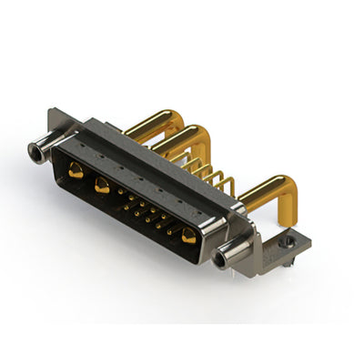 629-13W3650-4TD by EDAC Inc. - CONNECTOR D-SUB PLUG 13POS R/A SLDR