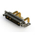 629-13W3650-4TE by EDAC Inc. - CONNECTOR D-SUB PLUG 13POS R/A SLDR