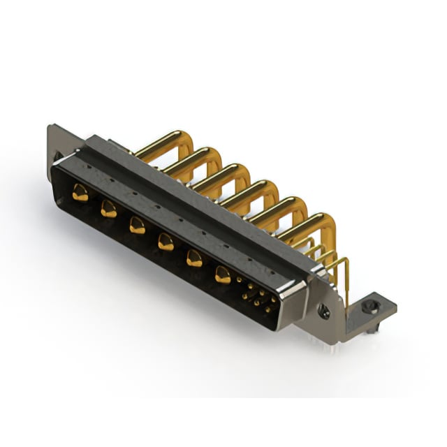 629-13W6650-2T3 by EDAC Inc. - CONNECTOR D-SUB PLUG 13POS R/A SLDR