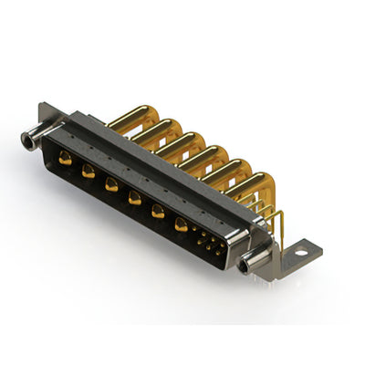 629-13W6650-4TE by EDAC Inc. - CONNECTOR D-SUB PLUG 13POS R/A SLDR