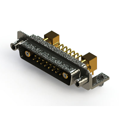 629-17W2640-5ND by EDAC Inc. - CONNECTOR D-SUB PLUG 17POS R/A SLDR
