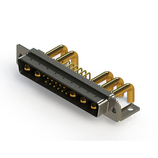 629-17W5250-4TC by EDAC Inc. - CONNECTOR D-SUB PLUG 17POS R/A SLDR