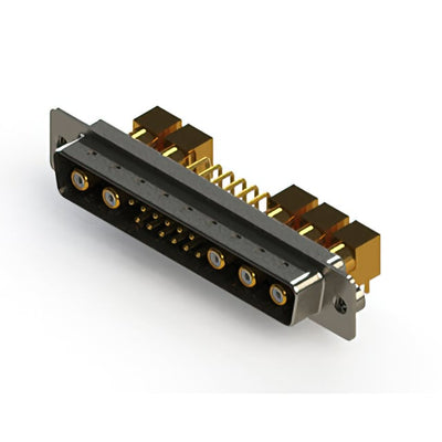 629-17W5640-7T2 by EDAC Inc. - CONNECTOR D-SUB PLUG 17POS R/A SLDR