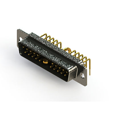 629-21W1240-1N1 by EDAC Inc. - CONNECTOR D-SUB PLUG 21POS R/A SLDR