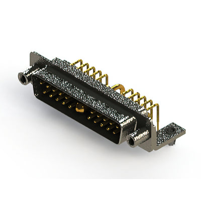 629-21W1240-1N5 by EDAC Inc. - CONNECTOR D-SUB PLUG 21POS R/A SLDR