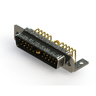 629-21W1240-1NC by EDAC Inc. - CONNECTOR D-SUB PLUG 21POS R/A SLDR