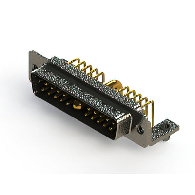 629-21W1240-2NB by EDAC Inc. - CONNECTOR D-SUB PLUG 21POS R/A SLDR