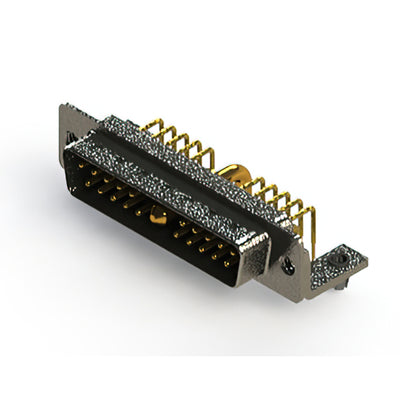 629-21W1240-2TB by EDAC Inc. - CONNECTOR D-SUB PLUG 21POS R/A SLDR