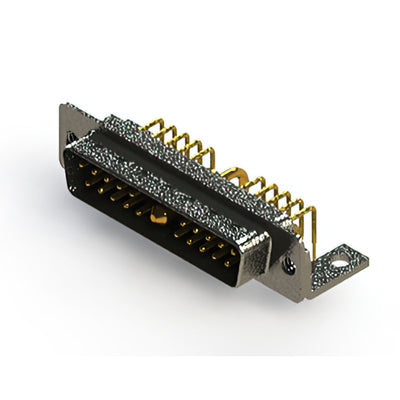 629-21W1640-1NC by EDAC Inc. - CONNECTOR D-SUB PLUG 21POS R/A SLDR