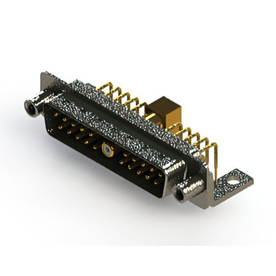 629-21W1640-5TE by EDAC Inc. - CONNECTOR D-SUB PLUG 21POS R/A SLDR