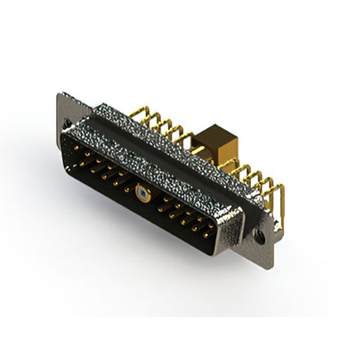 629-21W1640-7N2 by EDAC Inc. - CONNECTOR D-SUB PLUG 21POS R/A SLDR