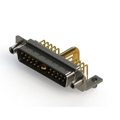 629-21W1650-4TD by EDAC Inc. - CONNECTOR D-SUB PLUG 21POS R/A SLDR