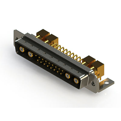 629-21W4240-5NC by EDAC Inc. - CONNECTOR D-SUB PLUG 21POS R/A SLDR