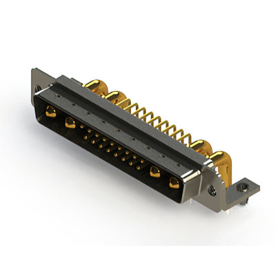 629-21W4640-4NB by EDAC Inc. - CONNECTOR D-SUB PLUG 21POS R/A SLDR