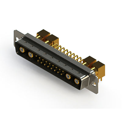 629-21W4640-7T1 by EDAC Inc. - CONNECTOR D-SUB PLUG 21POS R/A SLDR