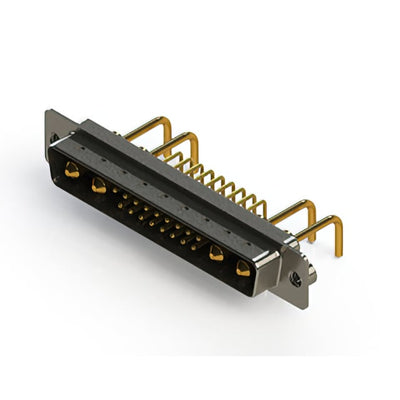 629-21W4650-1TA by EDAC Inc. - CONNECTOR D-SUB PLUG 21POS R/A SLDR