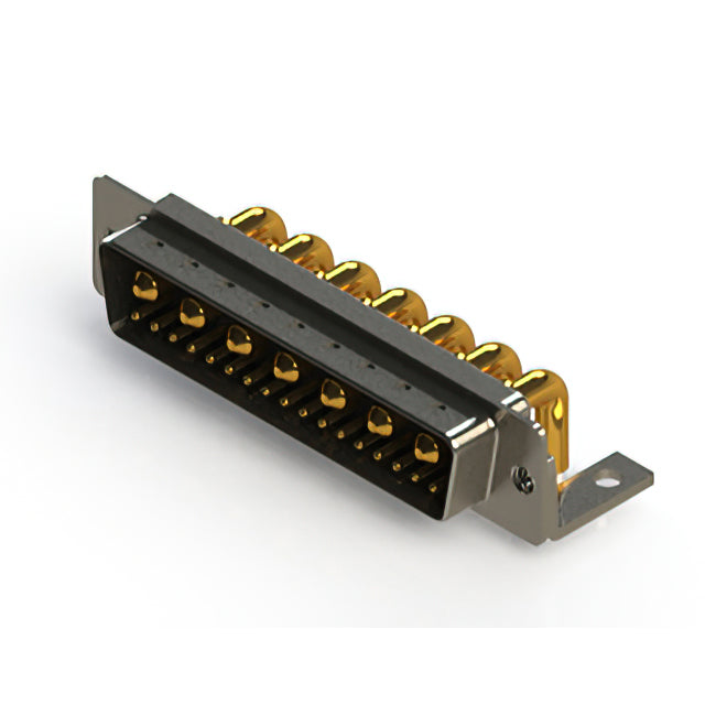 629-24W7240-4TC by EDAC Inc. - CONNECTOR D-SUB PLUG 24POS R/A SLDR