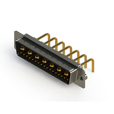 629-24W7250-1TA by EDAC Inc. - CONNECTOR D-SUB PLUG 24POS R/A SLDR