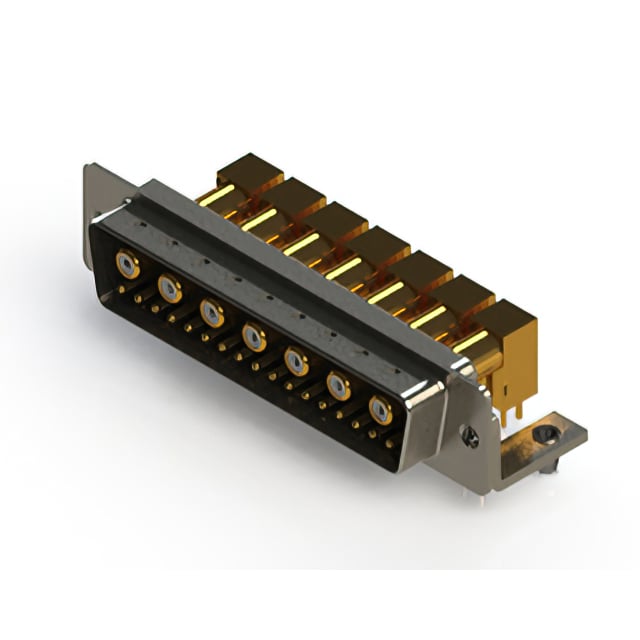 629-24W7640-7N3 by EDAC Inc. - CONNECTOR D-SUB PLUG 24POS R/A SLDR