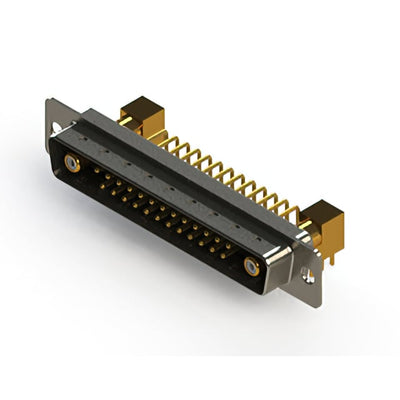 629-27W2240-5T1 by EDAC Inc. - CONNECTOR D-SUB PLUG 27POS R/A SLDR