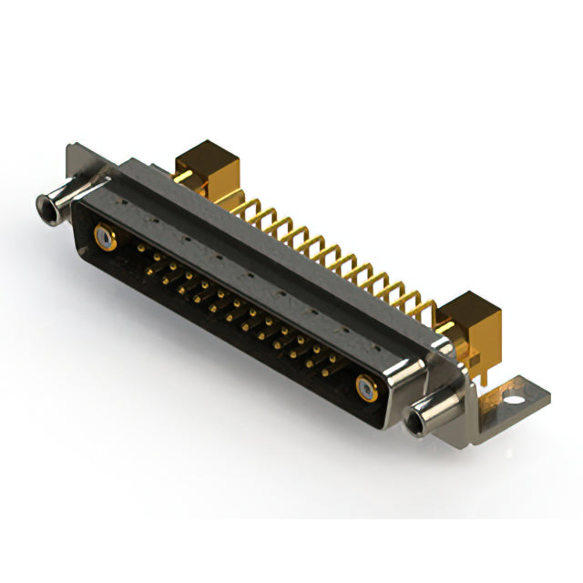 629-27W2640-5TE by EDAC Inc. - CONNECTOR D-SUB PLUG 27POS R/A SLDR
