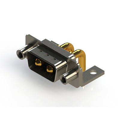 629-2W2-640-3TE by EDAC Inc. - CONNECTOR D-SUB PLUG 2POS R/A SLDR