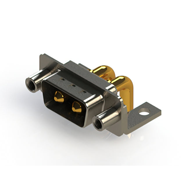 629-2W2-640-4NE by EDAC Inc. - CONNECTOR D-SUB PLUG 2POS R/A SLDR