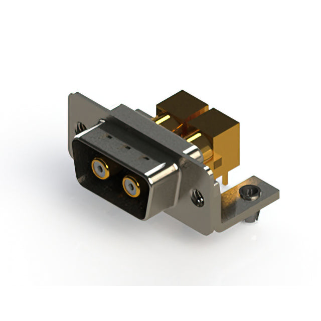 629-2W2-640-5N3 by EDAC Inc. - CONNECTOR D-SUB PLUG 2POS R/A SLDR