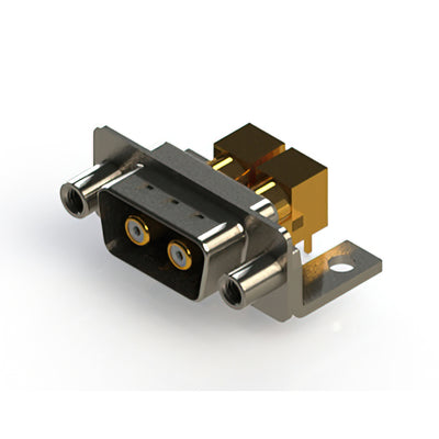 629-2W2-640-5NE by EDAC Inc. - CONNECTOR D-SUB PLUG 2POS R/A SLDR