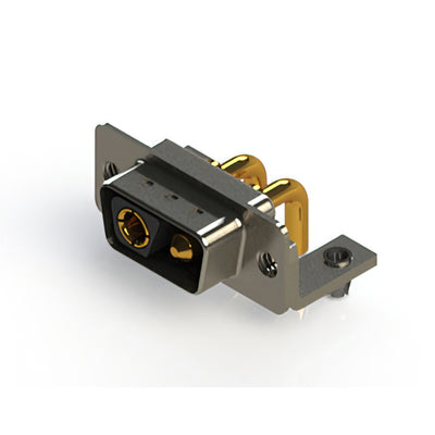 629-2WK2240-2NB by EDAC Inc. - CONNECTOR D-SUB PLUG 2POS R/A SLDR
