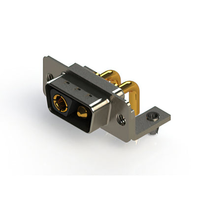 629-2WK2240-2TB by EDAC Inc. - CONNECTOR D-SUB PLUG 2POS R/A SLDR