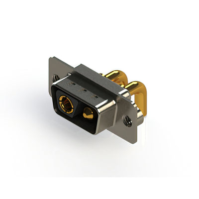 629-2WK2240-3TA by EDAC Inc. - CONNECTOR D-SUB PLUG 2POS R/A SLDR