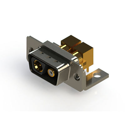 629-2WK2240-7NC by EDAC Inc. - CONNECTOR D-SUB PLUG 2POS R/A SLDR