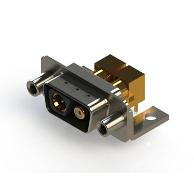 629-2WK2240-7NE by EDAC Inc. - CONNECTOR D-SUB PLUG 2POS R/A SLDR