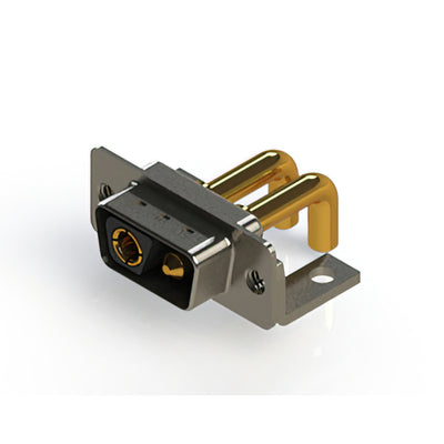 629-2WK2250-4TC by EDAC Inc. - CONNECTOR D-SUB PLUG 2POS R/A SLDR