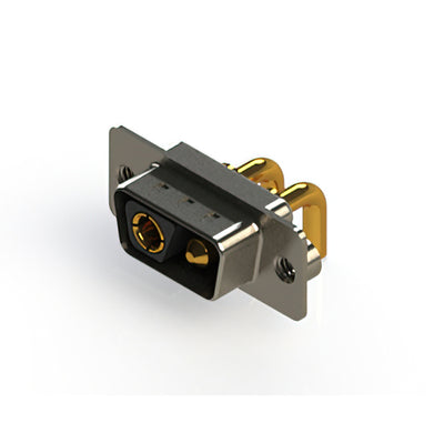629-2WK2640-2TA by EDAC Inc. - CONNECTOR D-SUB PLUG 2POS R/A SLDR