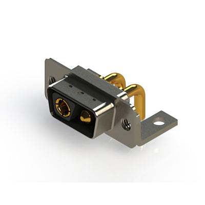 629-2WK2640-2TC by EDAC Inc. - CONNECTOR D-SUB PLUG 2POS R/A SLDR