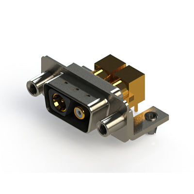 629-2WK2640-5TD by EDAC Inc. - CONNECTOR D-SUB PLUG 2POS R/A SLDR