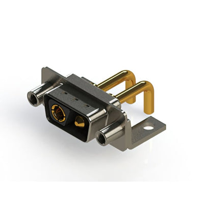 629-2WK2650-2TE by EDAC Inc. - CONNECTOR D-SUB PLUG 2POS R/A SLDR