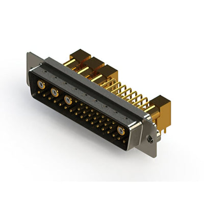 629-36W4640-5TA by EDAC Inc. - CONNECTOR D-SUB PLUG 36POS R/A SLDR