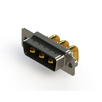 629-3W3-240-3TA by EDAC Inc. - CONNECTOR D-SUB PLUG 3POS R/A SLDR