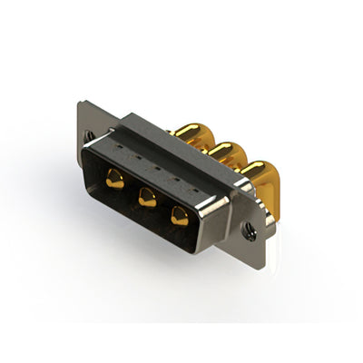 629-3W3-240-4NA by EDAC Inc. - CONNECTOR D-SUB PLUG 3POS R/A SLDR