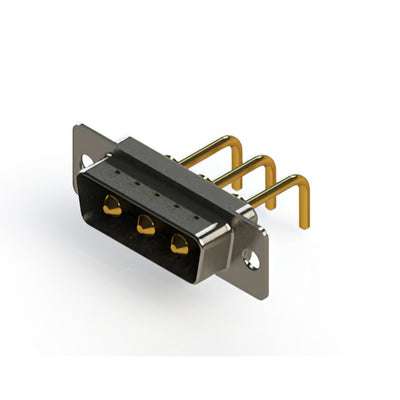 629-3W3-250-1N1 by EDAC Inc. - CONNECTOR D-SUB PLUG 3POS R/A SLDR