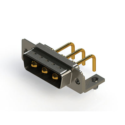 629-3W3-250-1TB by EDAC Inc. - CONNECTOR D-SUB PLUG 3POS R/A SLDR